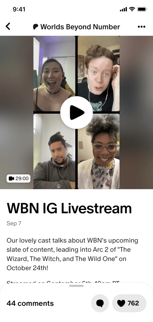 Patreon on Stream